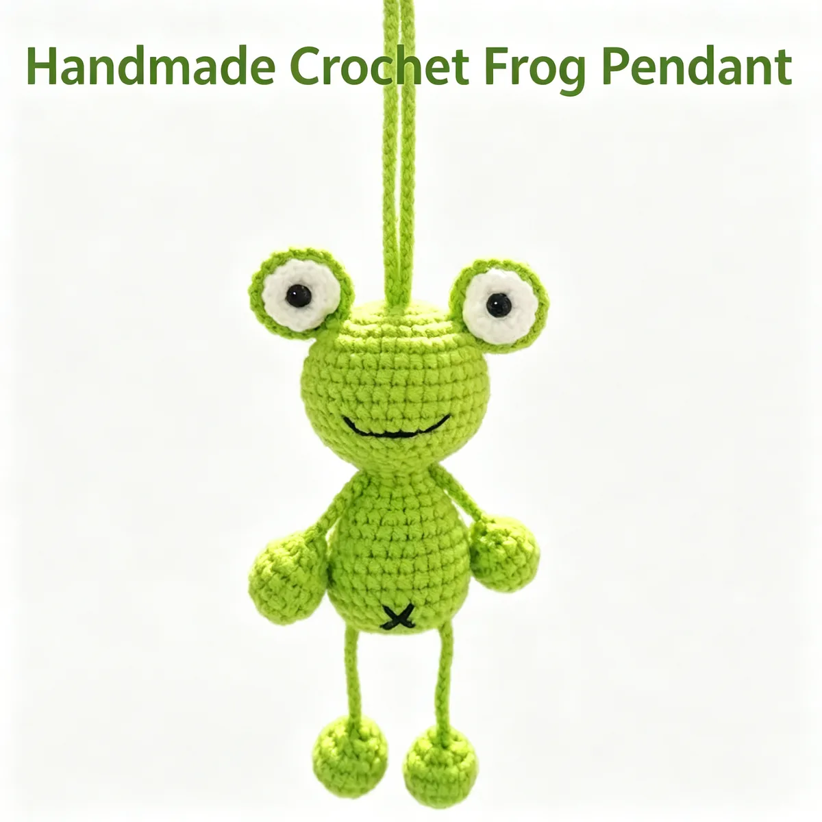 gadgets-handmade-crochet-frog-pendant-01 Handmade Crochet Frog Pendant - Image 1